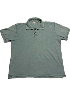 Paradise Collection Teal Green Short Sleeve Polo Shirt XL 🌴👕